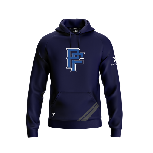 [CUS-DFW-SUHOOD-FLC-LSL-NVY-YXS-LOGO3] Summit Hoodie (Youth XS, Navy, Logo 3)