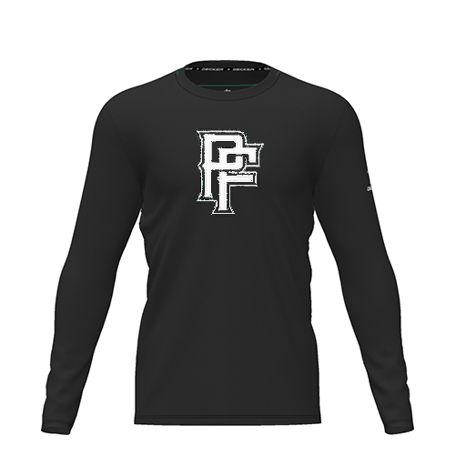 [FTLCDFBK-YXS-LOGO3] Dri Fit Performance T-Shirt (Youth XS, Black, Logo 3, Long Sleeve)