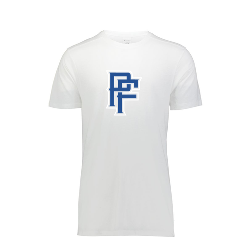 [FTSCUBWH-AS-LOGO3] Decker Men's Tri-Blend T-Shirt - Short Sleeve (Adult S, White, Logo 3)