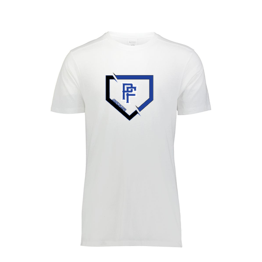 [FTSCUBWH-YS-LOGO1] Decker Youth Tri-Blend T-Shirt - Short Sleeve (Youth S, White, Logo 1)