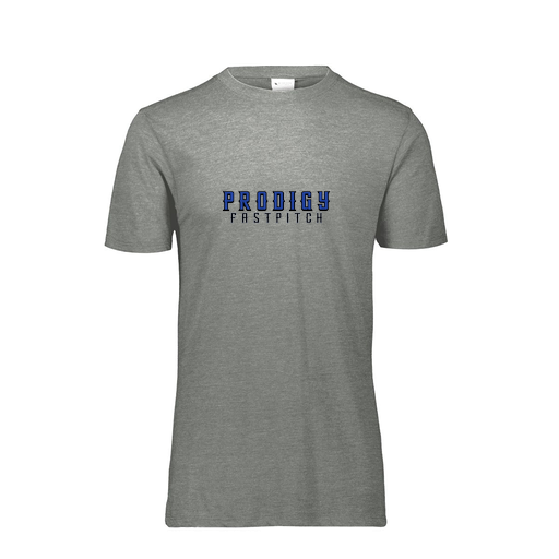 [FTSCUBGY-YS-LOGO2] Decker Youth Tri-Blend T-Shirt - Short Sleeve (Youth S, Gray, Logo 2)