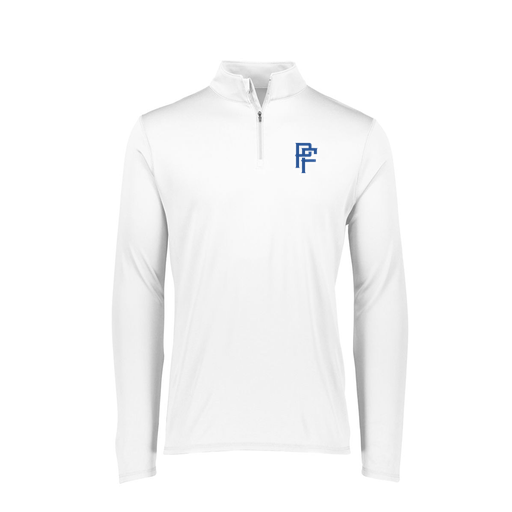 [FTLQFLWH-FAXS-LOGO3] Decker Women's Flex-Lite 1/4 Zip Shirt (Female Adult XS, White, Logo 3)