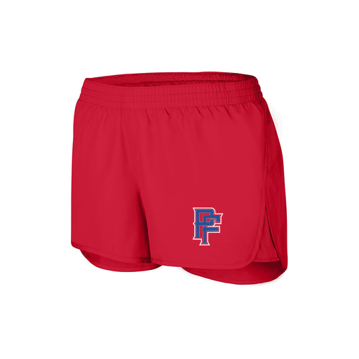 [2430.040.XS-LOGO3] Women's Performance Shorts (Female Adult XS, Red, Logo 3)