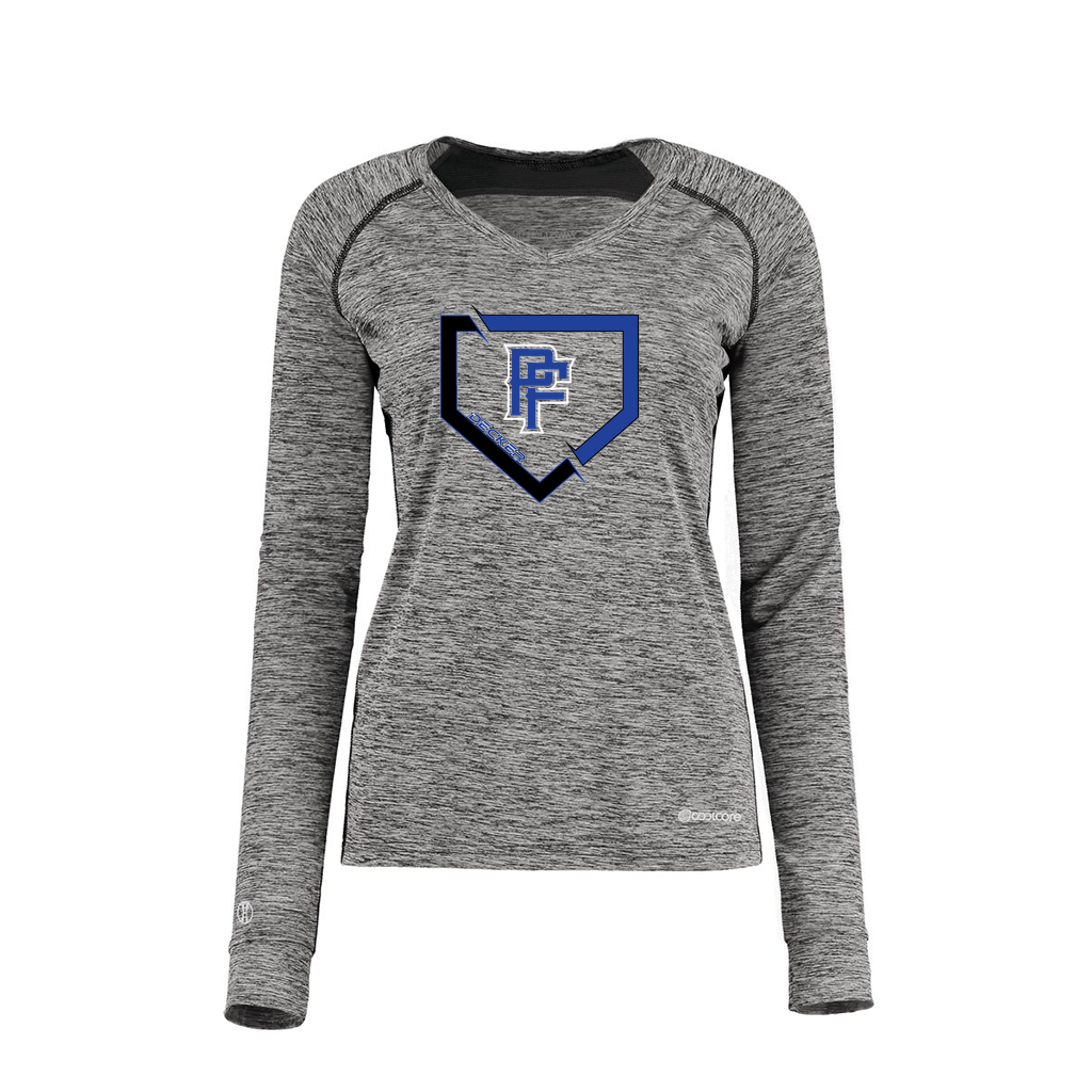 Ladies Electric Long Sleeve Shirt