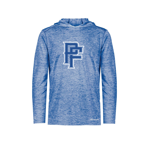 [FOLHCGRY-AS-LOGO3] Decker Men's Charge Hoodie (Adult S, Royal, Logo 3)