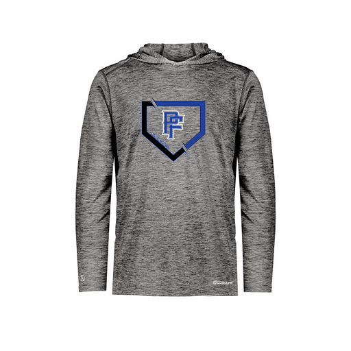 [FOLHCGBK-YS-LOGO1] Decker Youth Charge Hoodie (Youth S, Black, Logo 1)