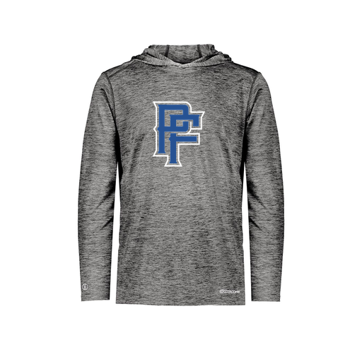 [FOLHCGBK-YS-LOGO3] Decker Youth Charge Hoodie (Youth S, Black, Logo 3)