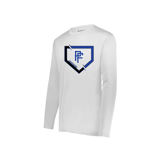 [222822.005.XS-LOGO1] Men's LS Smooth Sport Shirt (Adult XS, White, Logo 1)