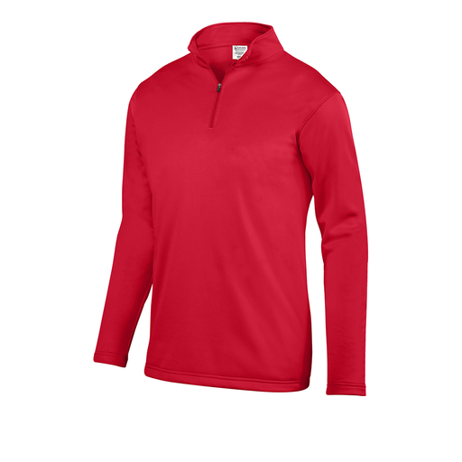 [5508.040.S-LOGO4] Youth FlexFleece 1/4 Zip (Youth S, Red, Logo 4)